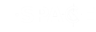 Logo T-space, Tspace Associazione Tspace, Tspaceproject.it Logo bianco